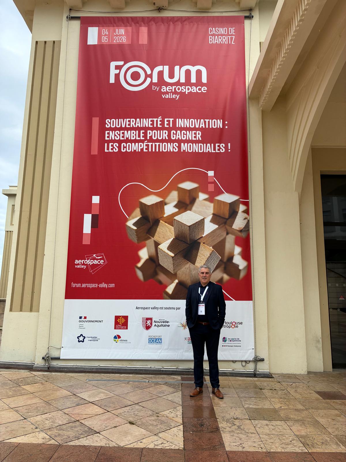 🚀 Dactem International au Forum Aerospace Valley de Biarritz !