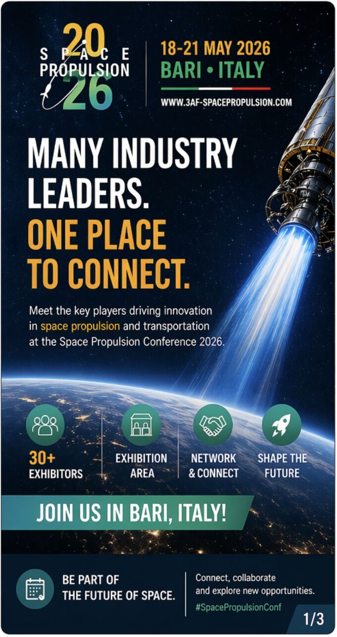 DACTEM International will be attending the SPACE 3AF PROPULSION conference in Bari!